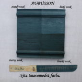 Vzorka zavoskovanej kriedovej farby Annie Sloan aubusson.
