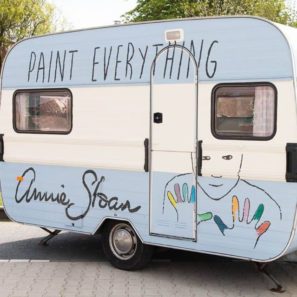 Obytný príves Annie Sloan.