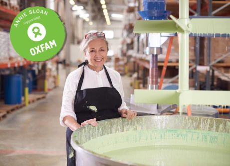 Annie Sloan , výroba kriedových farieb.