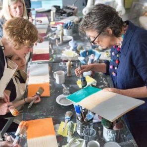 Annie Sloan worksop základné techniky chalk paint.