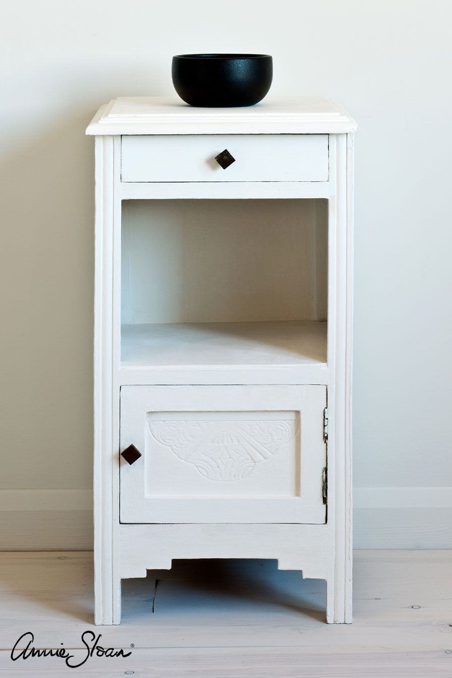 PURE WHITE, kriedová farba na nábytok Annie Sloan